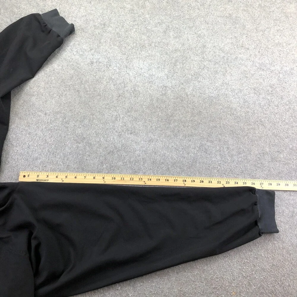 FIGS Technical Collection Jogger Pants Mens XL Black Scrub Elastic Waist Pockets